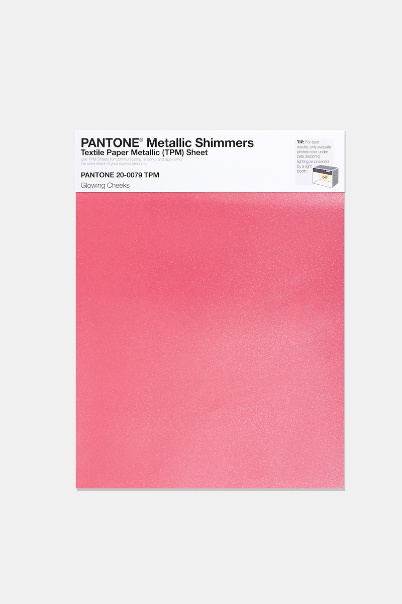 Artikelbild 1 des Artikels “PANTONE® METALLIC SHIMMERS SHEET 20-0079 TPM Glowing Cheeks “