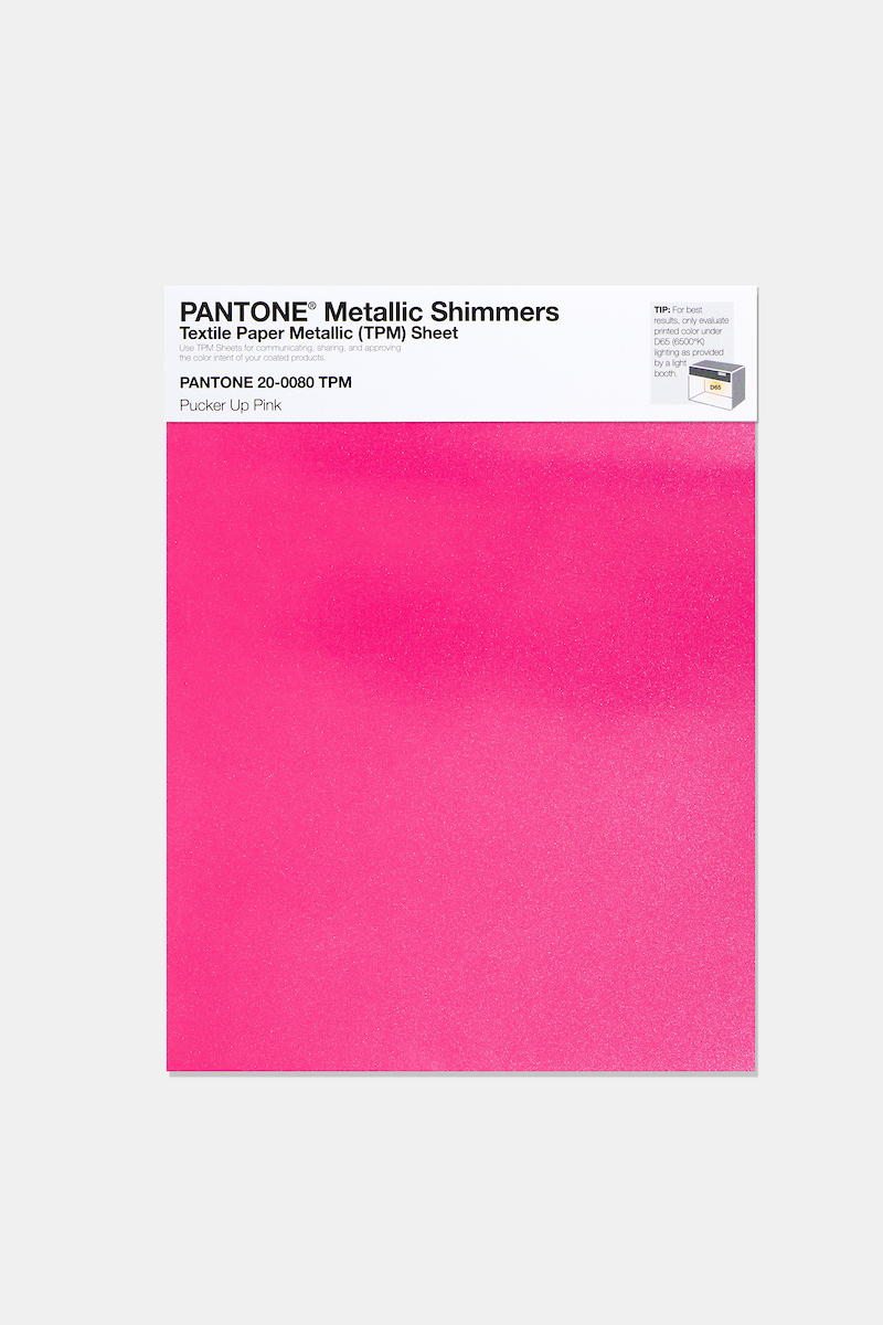 Artikelbild 1 des Artikels “PANTONE® METALLIC SHIMMERS SHEET 20-0080 TPM Pucker Up Pink “