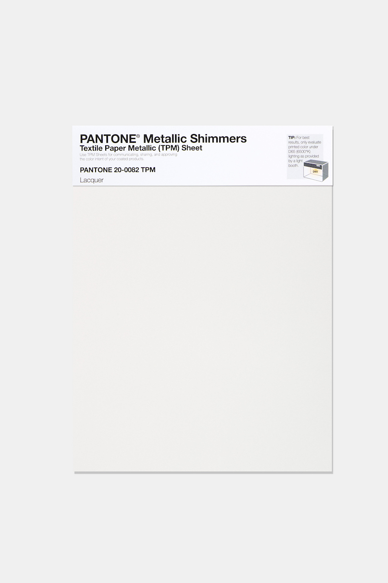 Artikelbild 1 des Artikels “PANTONE® METALLIC SHIMMERS SHEET 20-0082 TPM Lacquer “