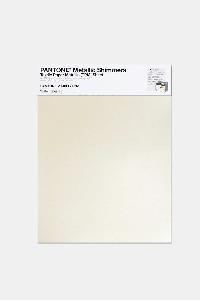 Artikelbild 1 des Artikels “PANTONE® METALLIC SHIMMERS SHEET 20-0086 TPM Water Chestnut “