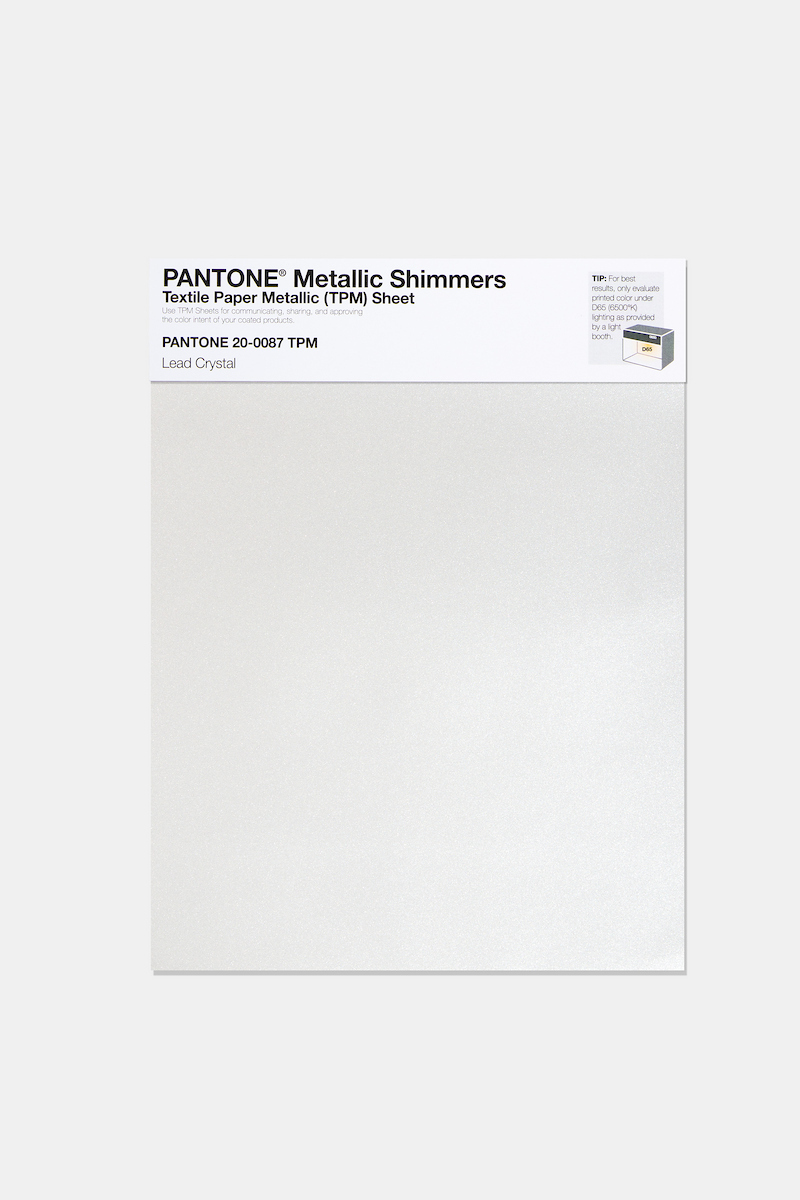 Artikelbild 1 des Artikels “PANTONE® METALLIC SHIMMERS SHEET 20-0087 TPM Lead Crystal “