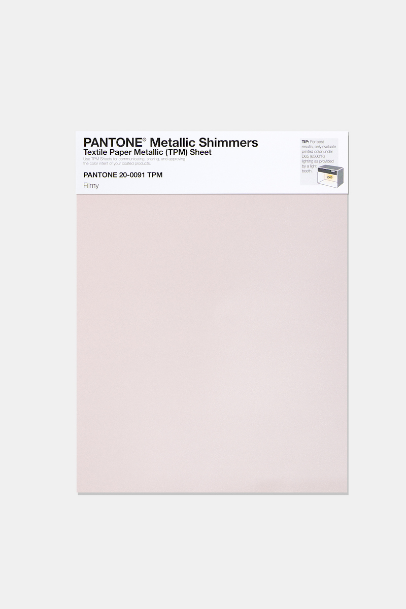 Artikelbild 1 des Artikels “PANTONE® METALLIC SHIMMERS SHEET 20-0091 TPM Filmy “