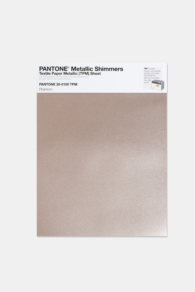 Artikelbild 1 des Artikels “PANTONE® METALLIC SHIMMERS SHEET 20-0100 TPM Phantom “