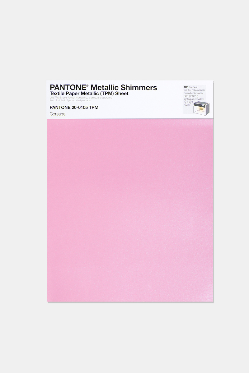 Artikelbild 1 des Artikels “PANTONE® METALLIC SHIMMERS SHEET 20-0105 TPM Corsage “