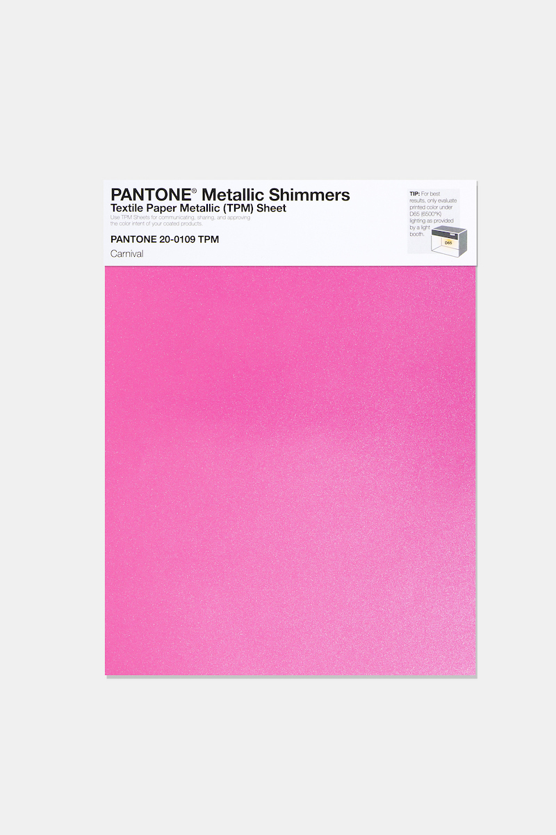 Artikelbild 1 des Artikels “PANTONE® METALLIC SHIMMERS SHEET 20-0109 TPM Carnival “