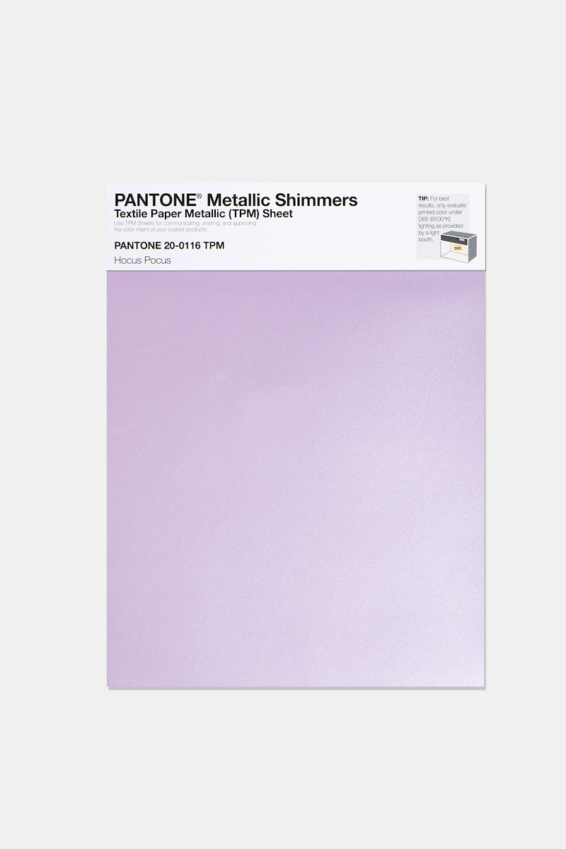 Artikelbild 1 des Artikels “PANTONE® METALLIC SHIMMERS SHEET 20-0116 TPM Hocus Pocus “