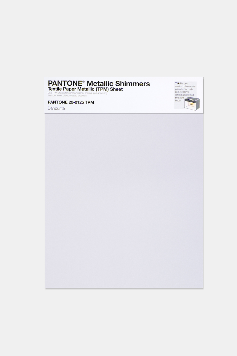 Artikelbild 1 des Artikels “PANTONE® METALLIC SHIMMERS SHEET 20-0125 TPM Danburite “