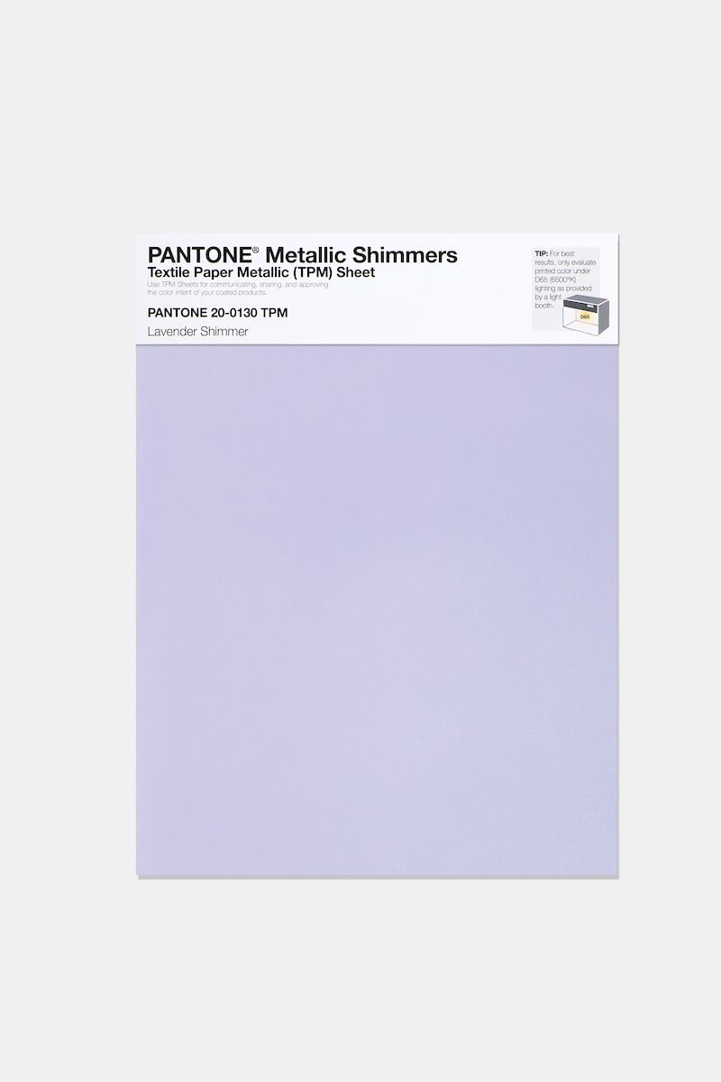Artikelbild 1 des Artikels “PANTONE® METALLIC SHIMMERS SHEET 20-0130 TPM Lavender Shimmer “