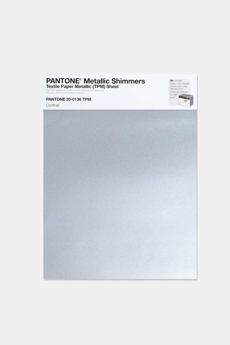 Artikelbild 1 des Artikels “PANTONE® METALLIC SHIMMERS SHEET 20-0136 TPM Contrail “