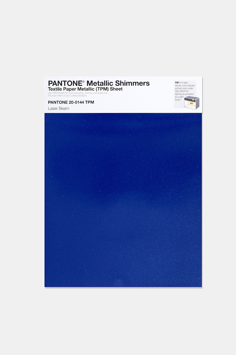 Artikelbild 1 des Artikels “PANTONE® METALLIC SHIMMERS SHEET 20-0144 TPM Laser Beam “