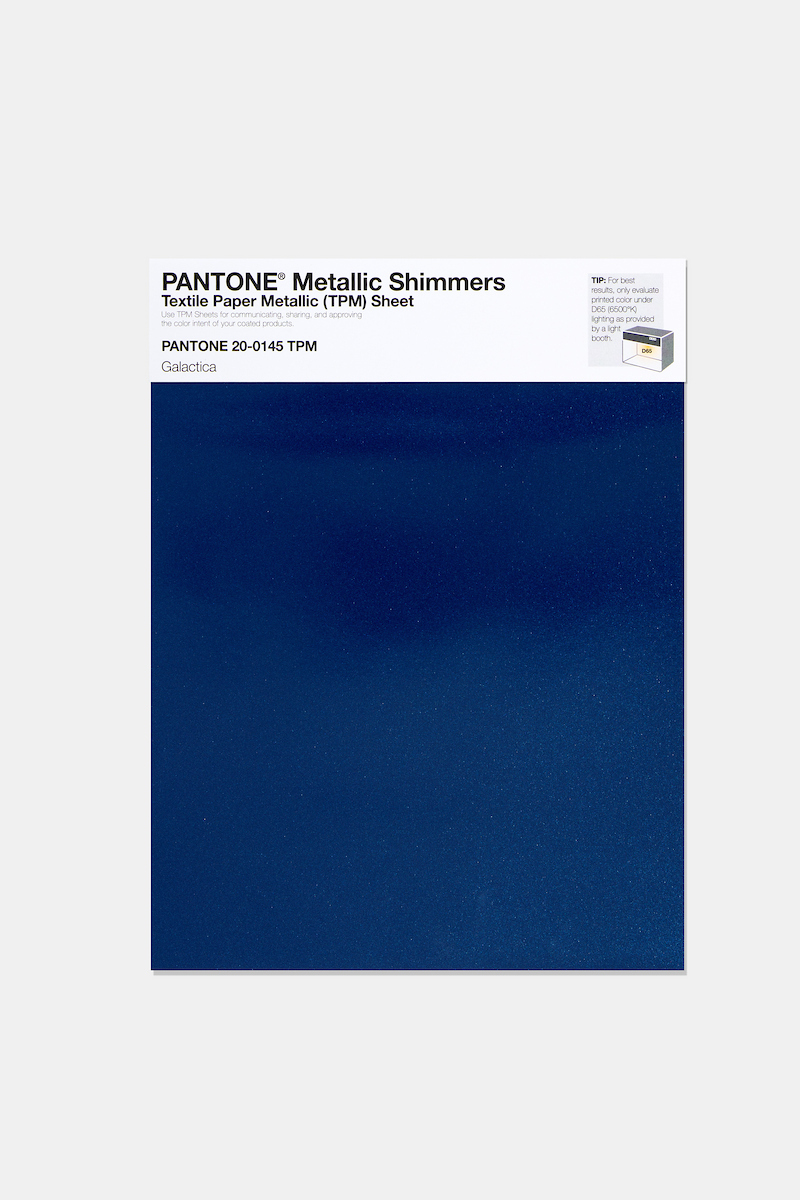 Artikelbild 1 des Artikels “PANTONE® METALLIC SHIMMERS SHEET 20-0145 TPM Galactica “