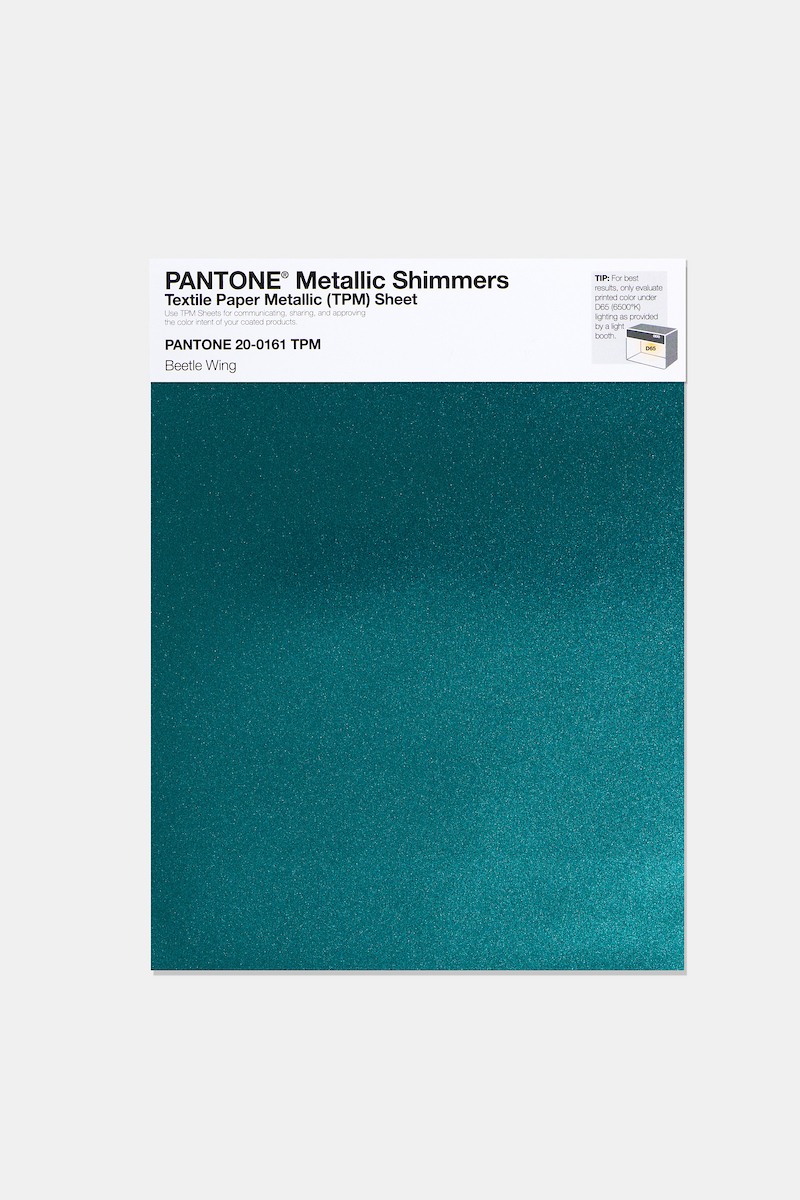 Artikelbild 1 des Artikels “PANTONE® METALLIC SHIMMERS SHEET 20-0161 TPM Beetle Wing “