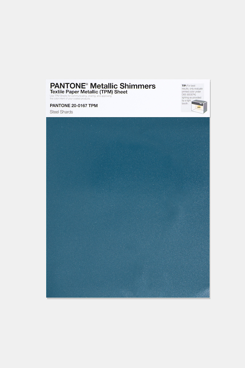 Artikelbild 1 des Artikels “PANTONE® METALLIC SHIMMERS SHEET 20-0167 TPM Steel Shards “