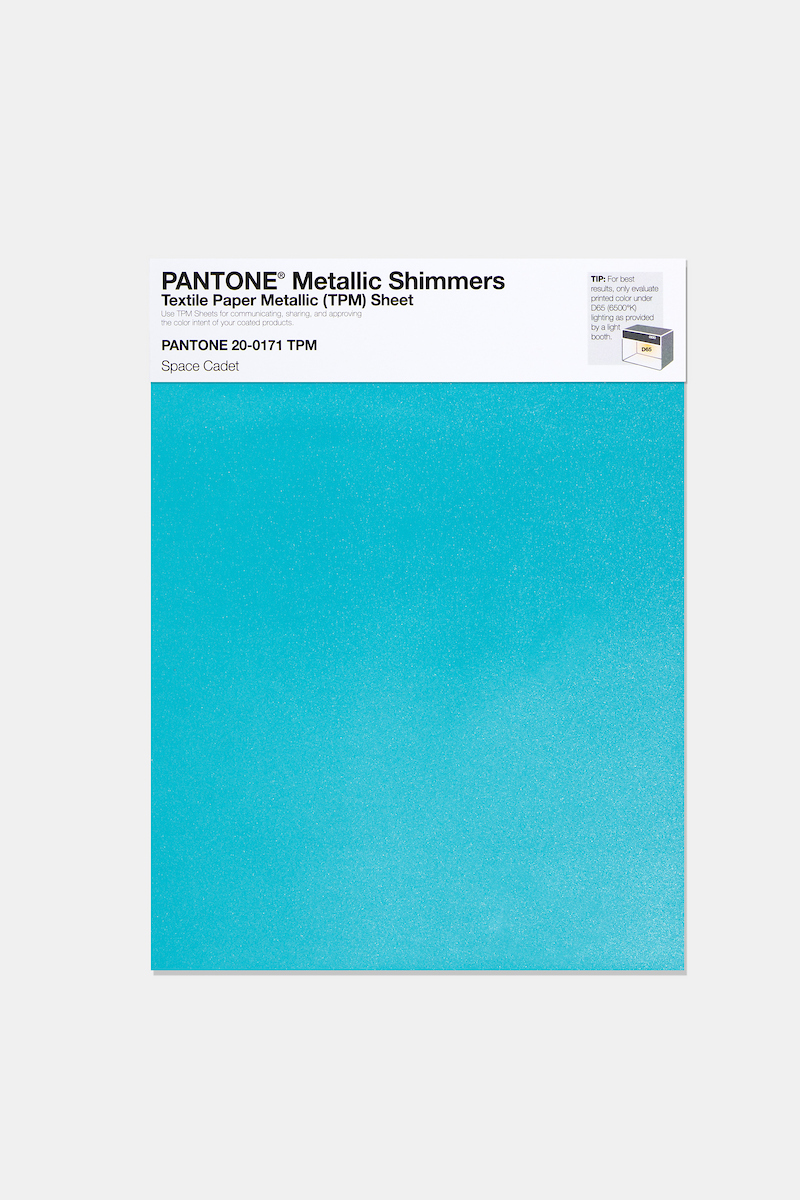 Artikelbild 1 des Artikels “PANTONE® METALLIC SHIMMERS SHEET 20-0171 TPM Space Cadet “