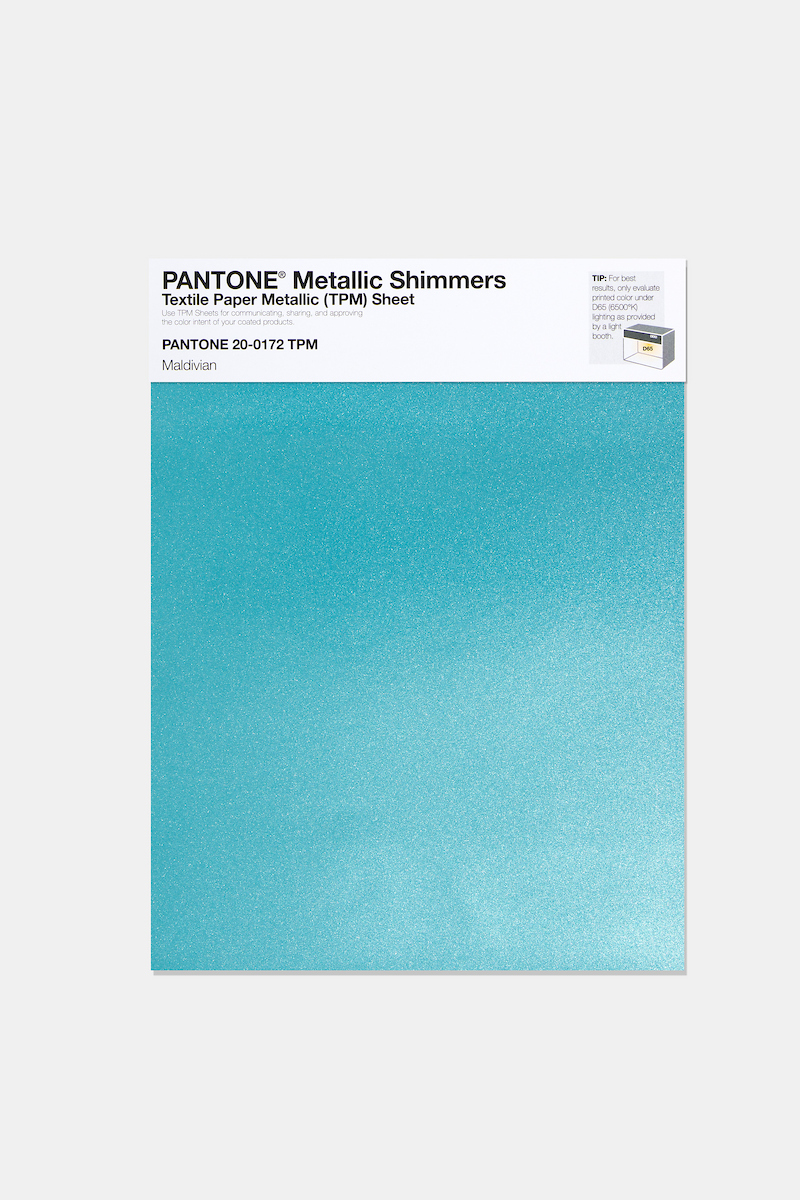 Artikelbild 1 des Artikels “PANTONE® METALLIC SHIMMERS SHEET 20-0172 TPM Maldivian “