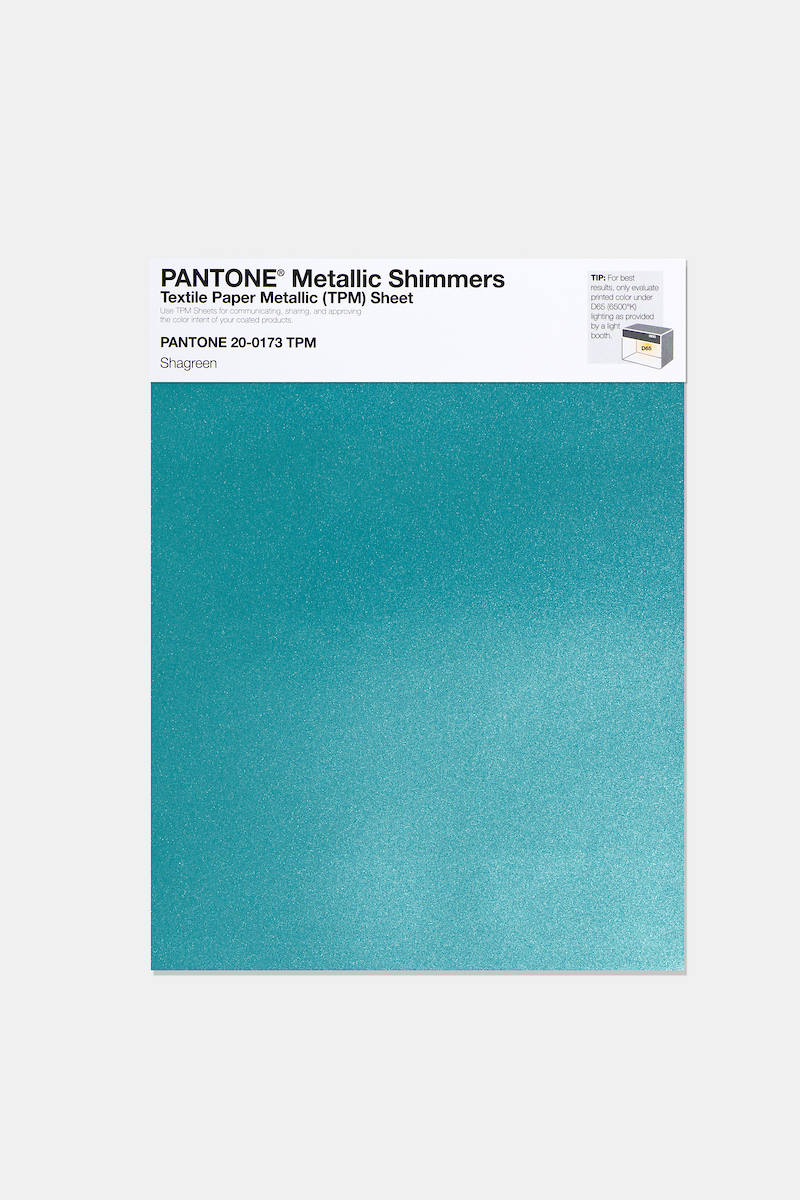 Artikelbild 1 des Artikels “PANTONE® METALLIC SHIMMERS SHEET 20-0173 TPM Shagreen “