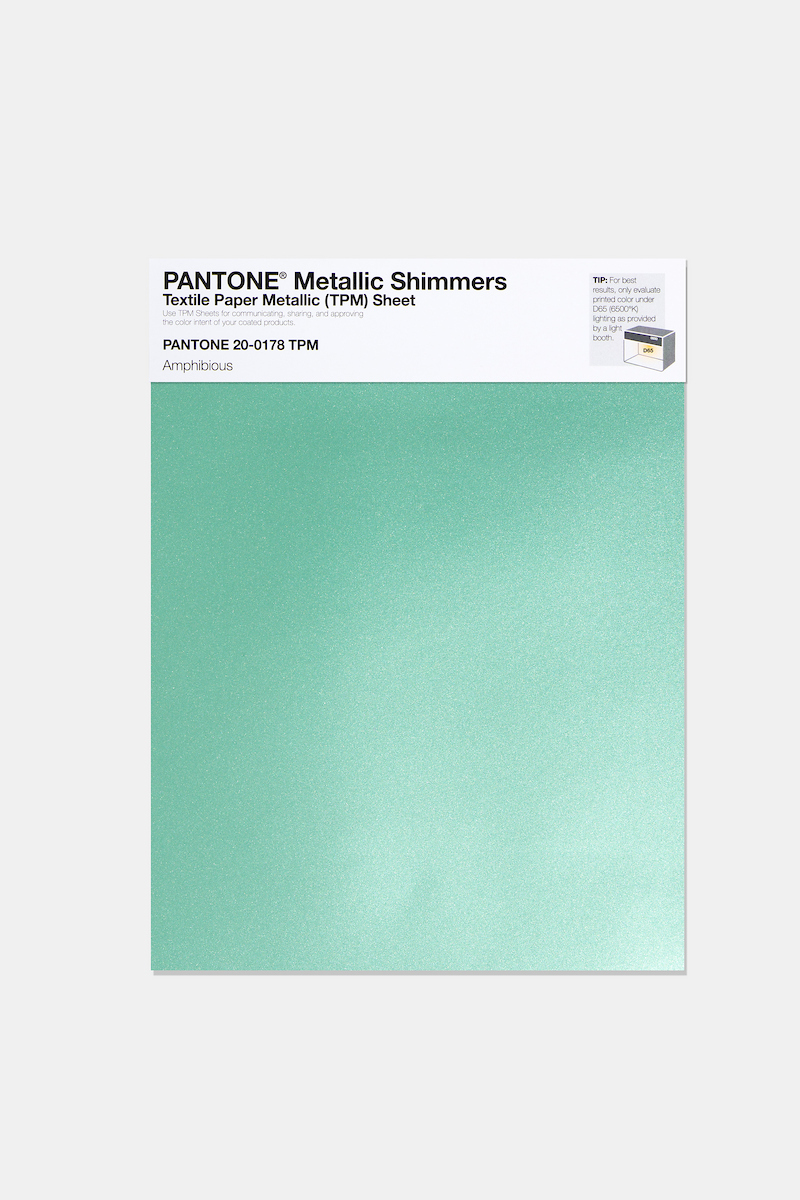 Artikelbild 1 des Artikels “PANTONE® METALLIC SHIMMERS SHEET 20-0178 TPM Amphibious “