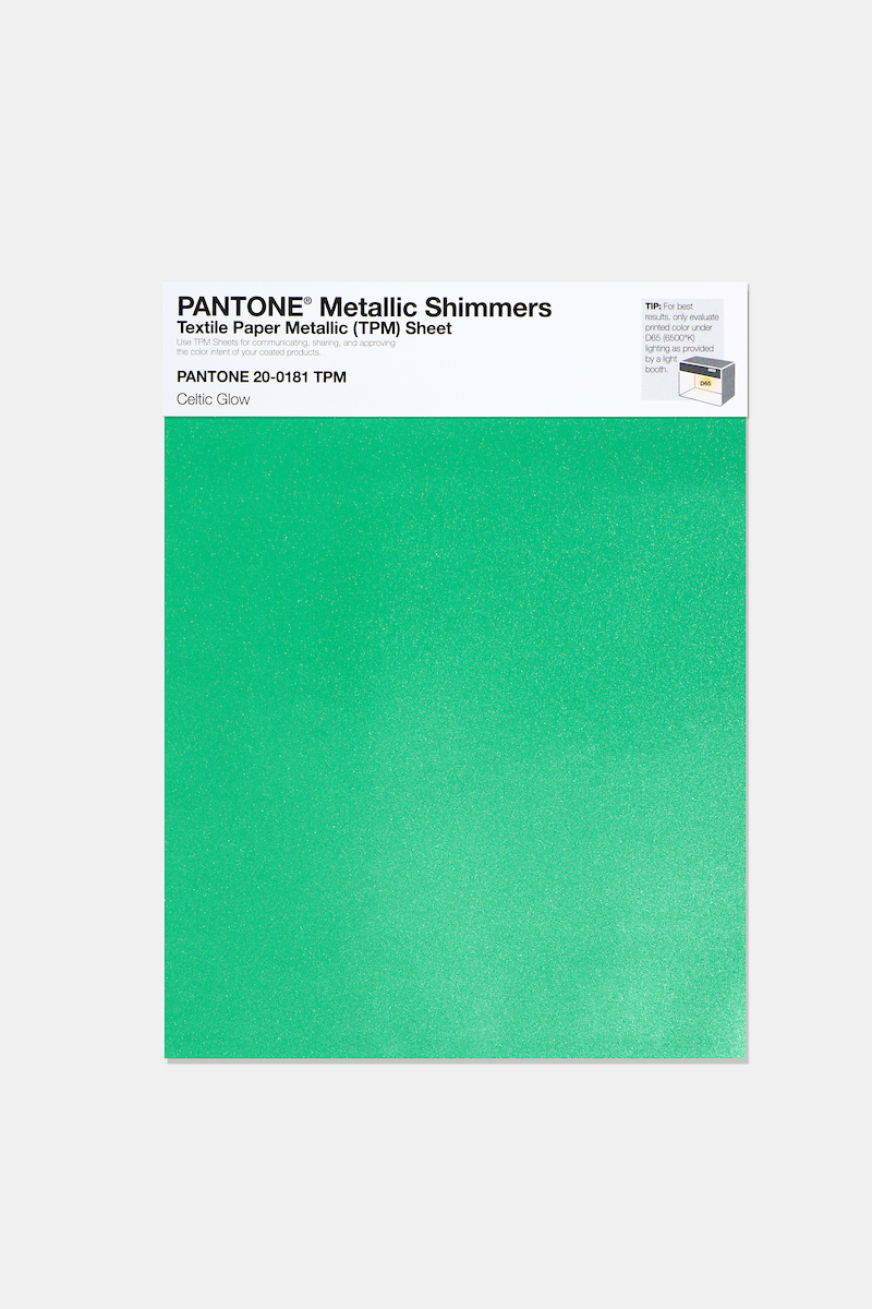 Artikelbild 1 des Artikels “PANTONE® METALLIC SHIMMERS SHEET 20-0181 TPM Celtic Glow “