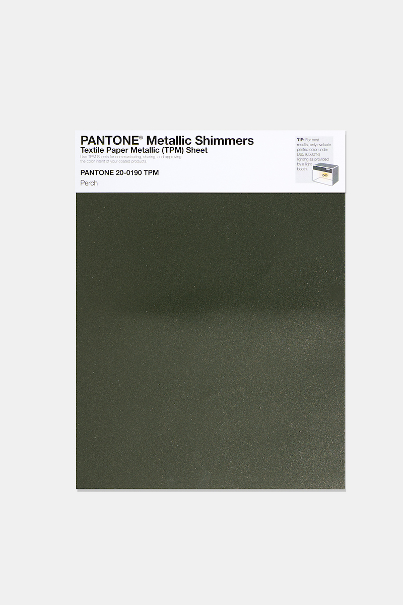 Artikelbild 1 des Artikels “PANTONE® METALLIC SHIMMERS SHEET 20-0190 TPM Perch “