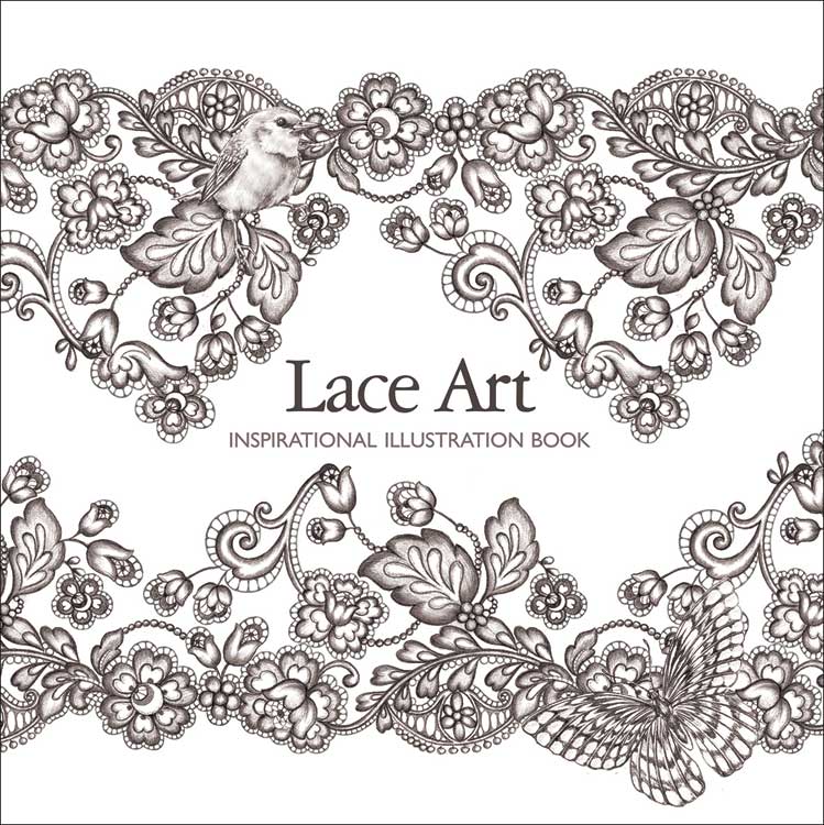 Artikelbild 1 des Artikels “Lace Art Inspirational Illustration Book “
