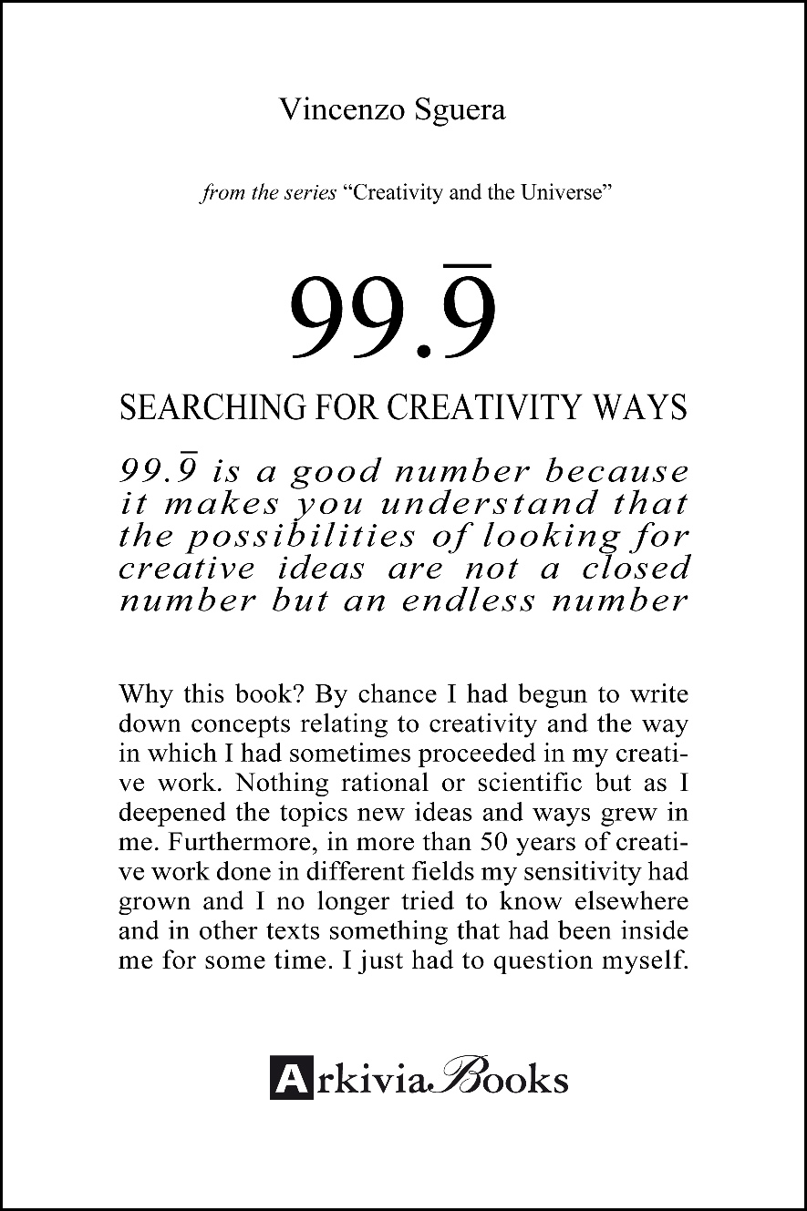 Artikelbild 1 des Artikels “99,9 SEARCHING FOR CREATIVITY WAYS from the series “