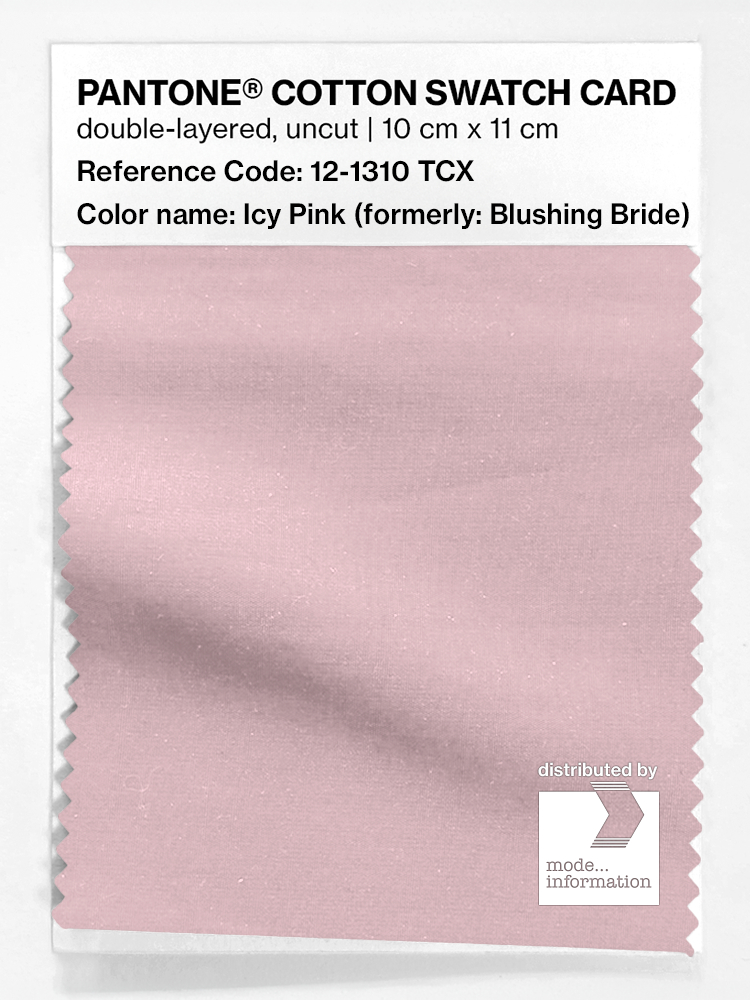 Artikelbild 1 des Artikels “PANTONE® COTTON SWATCH CARD 12-1310 TCX Blushing Bride “