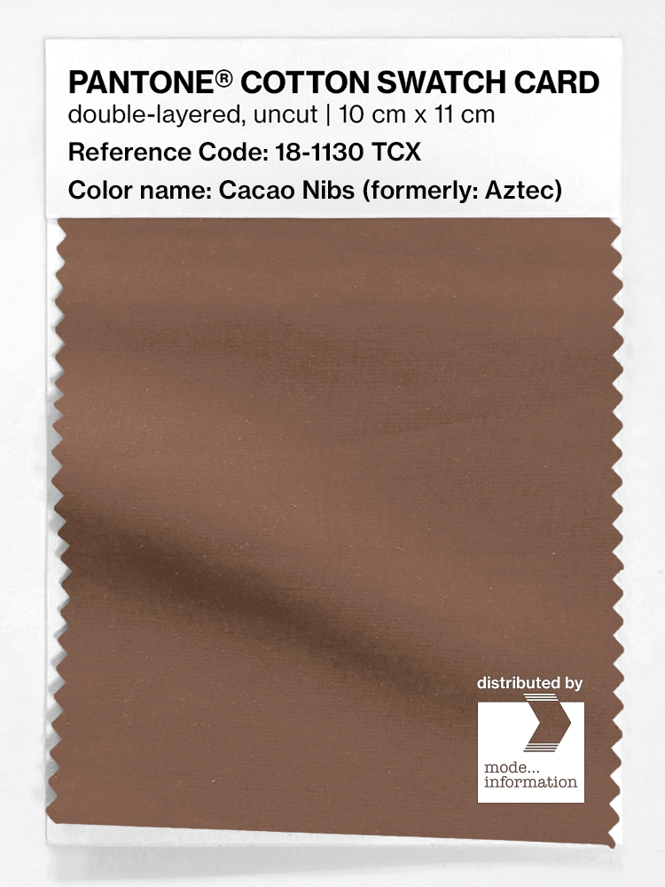 Artikelbild 1 des Artikels “PANTONE® COTTON SWATCH CARD 18-1130 TCX Aztec “
