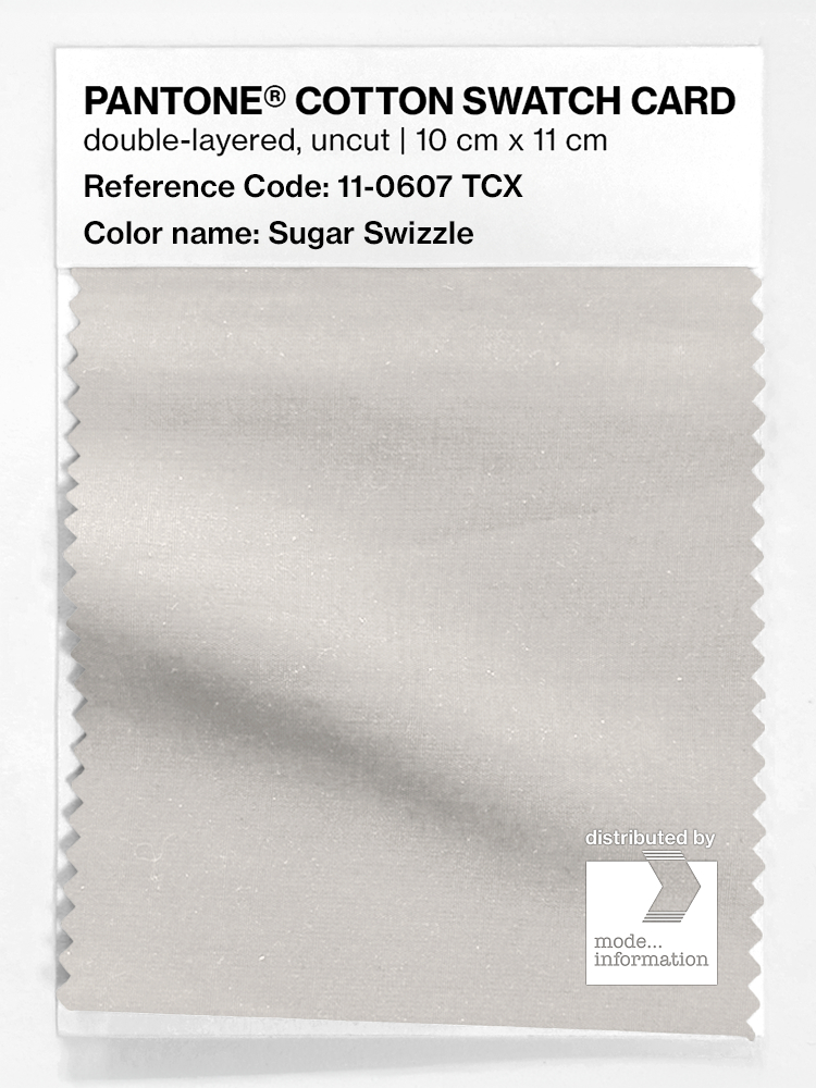 Artikelbild 1 des Artikels “PANTONE® COTTON SWATCH CARD 11-0607 TCX Sugar Swizzle “