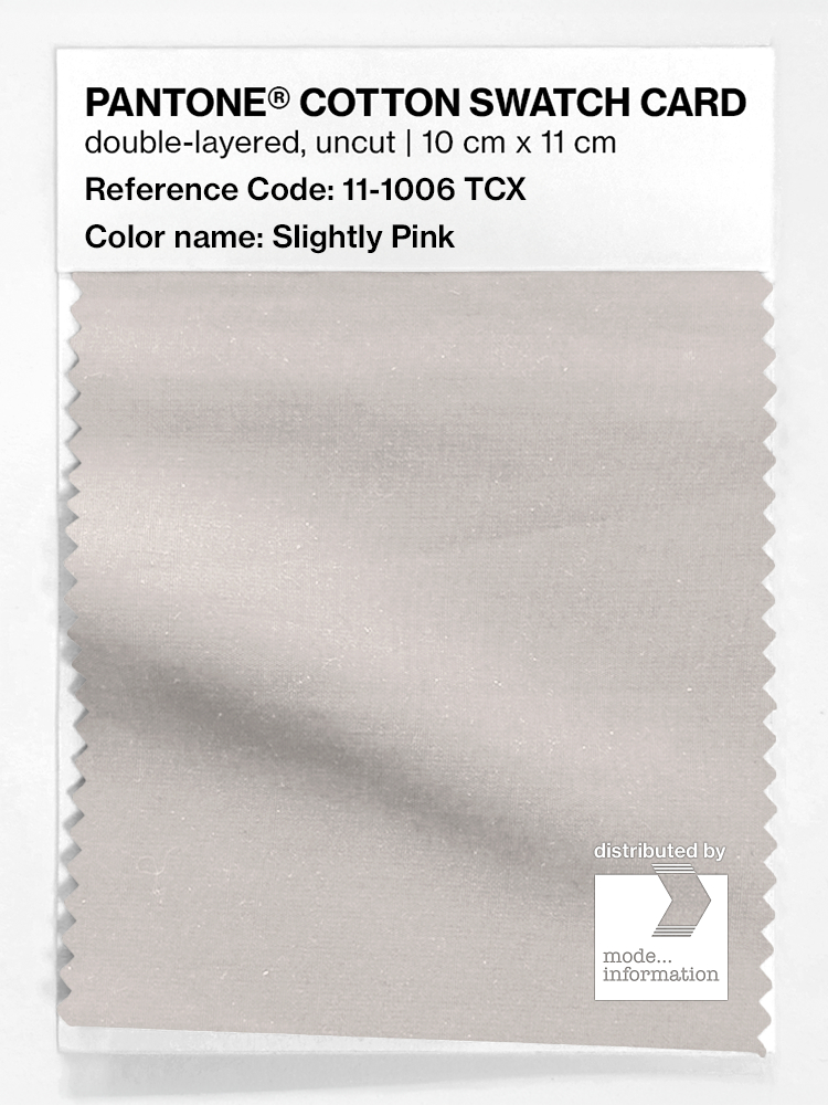 Artikelbild 1 des Artikels “PANTONE® COTTON SWATCH CARD 11-1006 TCX Slightly Pink “