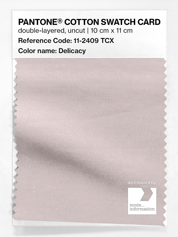 Artikelbild 1 des Artikels “PANTONE® COTTON SWATCH CARD 11-2409 TCX Delicacy “