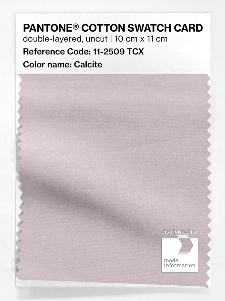 Product image 1 of the product “PANTONE® COTTON SWATCH CARD 11-2509 TCX Calcite ”
