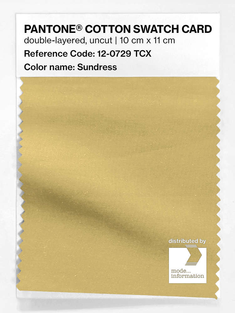 Artikelbild 1 des Artikels “PANTONE® COTTON SWATCH CARD 12-0729 TCX Sundress “