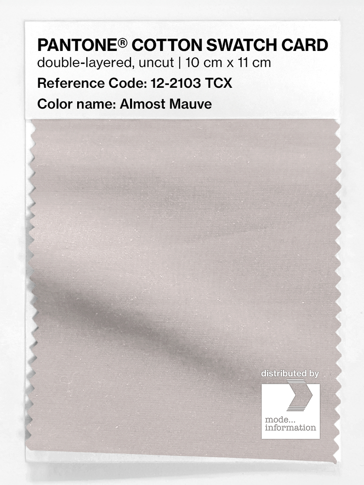 Artikelbild 1 des Artikels “PANTONE® COTTON SWATCH CARD 12-2103 TCX Almost Mauve “