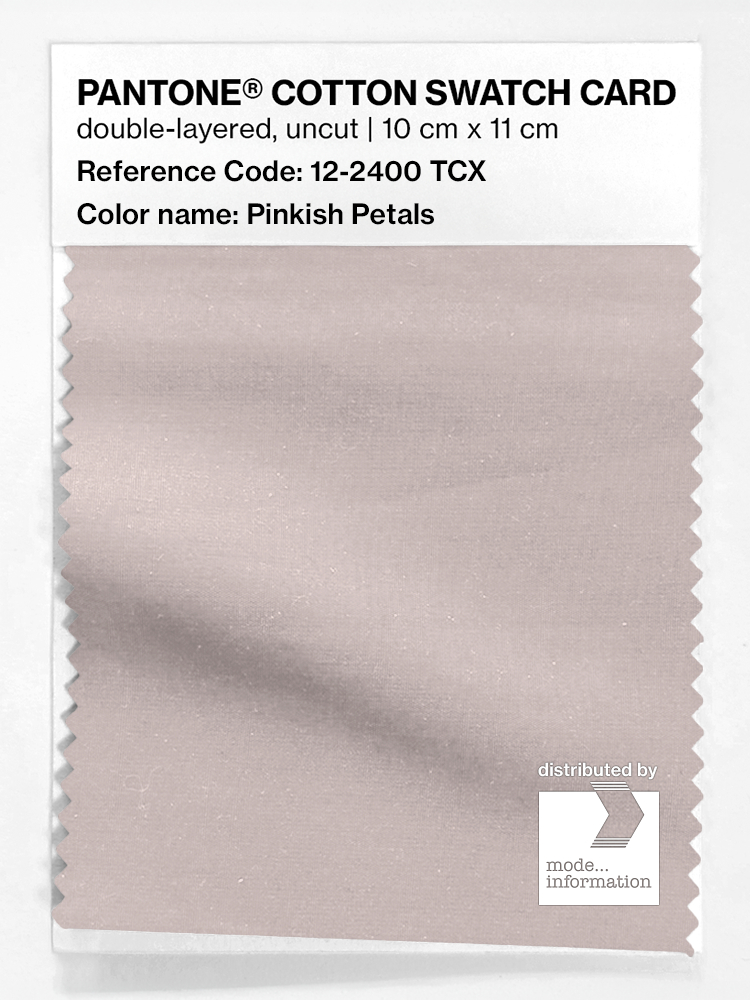 Artikelbild 1 des Artikels “PANTONE® COTTON SWATCH CARD 12-2400 TCX Pinkish Petals “