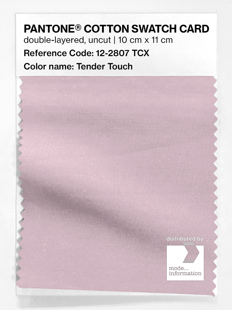 Artikelbild 1 des Artikels “PANTONE® COTTON SWATCH CARD 12-2807 TCX Tender Touch “