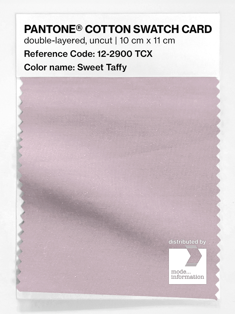 Artikelbild 1 des Artikels “PANTONE® COTTON SWATCH CARD 12-2900 TCX Sweet Taffy “