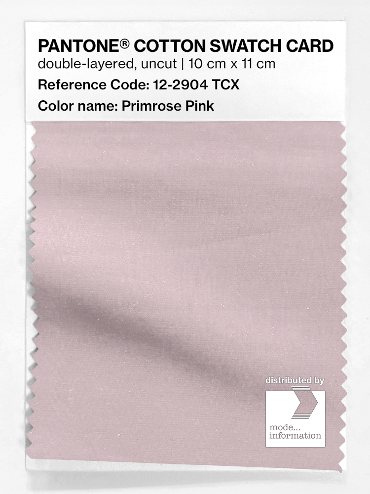 Product image 1 of the product “PANTONE® COTTON SWATCH CARD 12-2904 TCX Primrose Pink ”