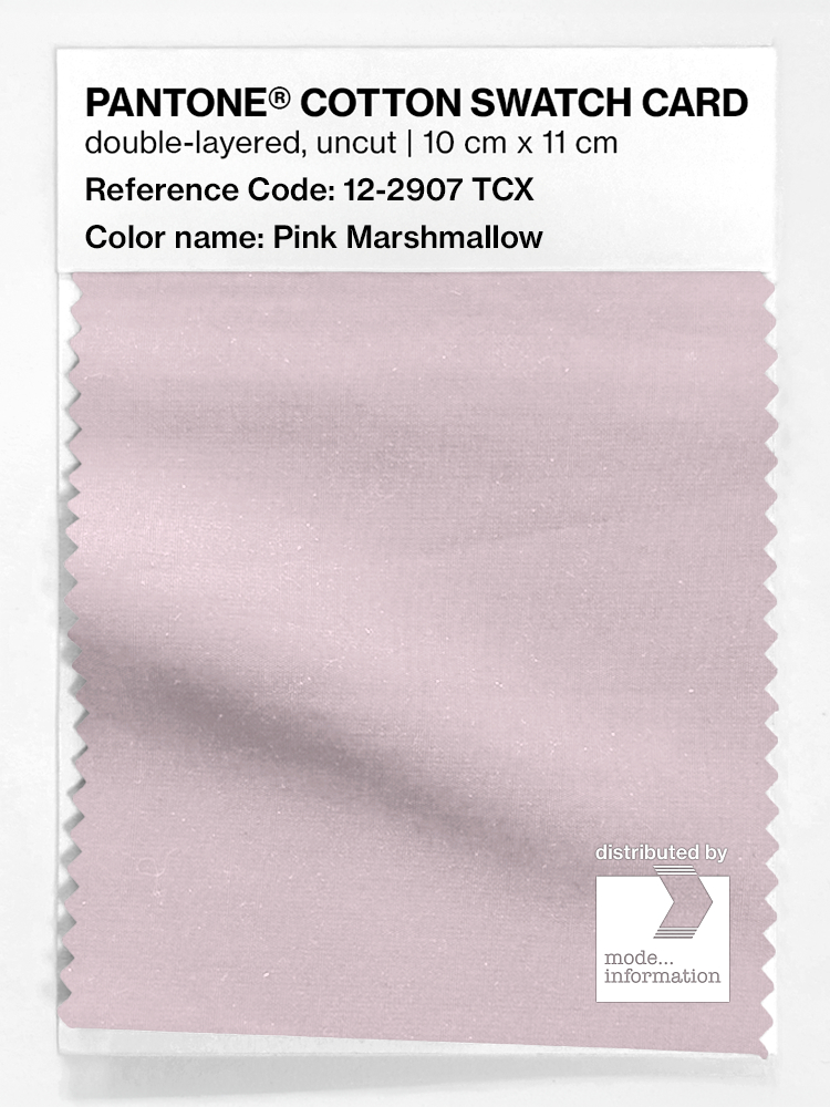 Artikelbild 1 des Artikels “PANTONE® COTTON SWATCH CARD 12-2907 TCX Pink Marshmallow “
