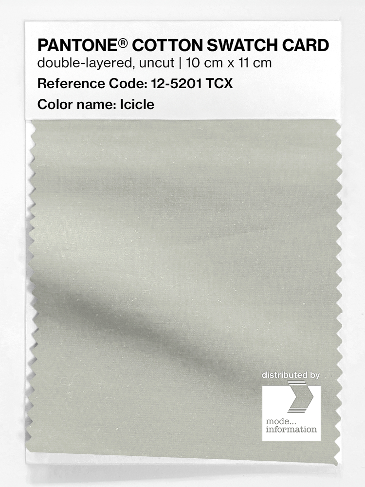 Artikelbild 1 des Artikels “PANTONE® COTTON SWATCH CARD 12-5201 TCX Icicle “