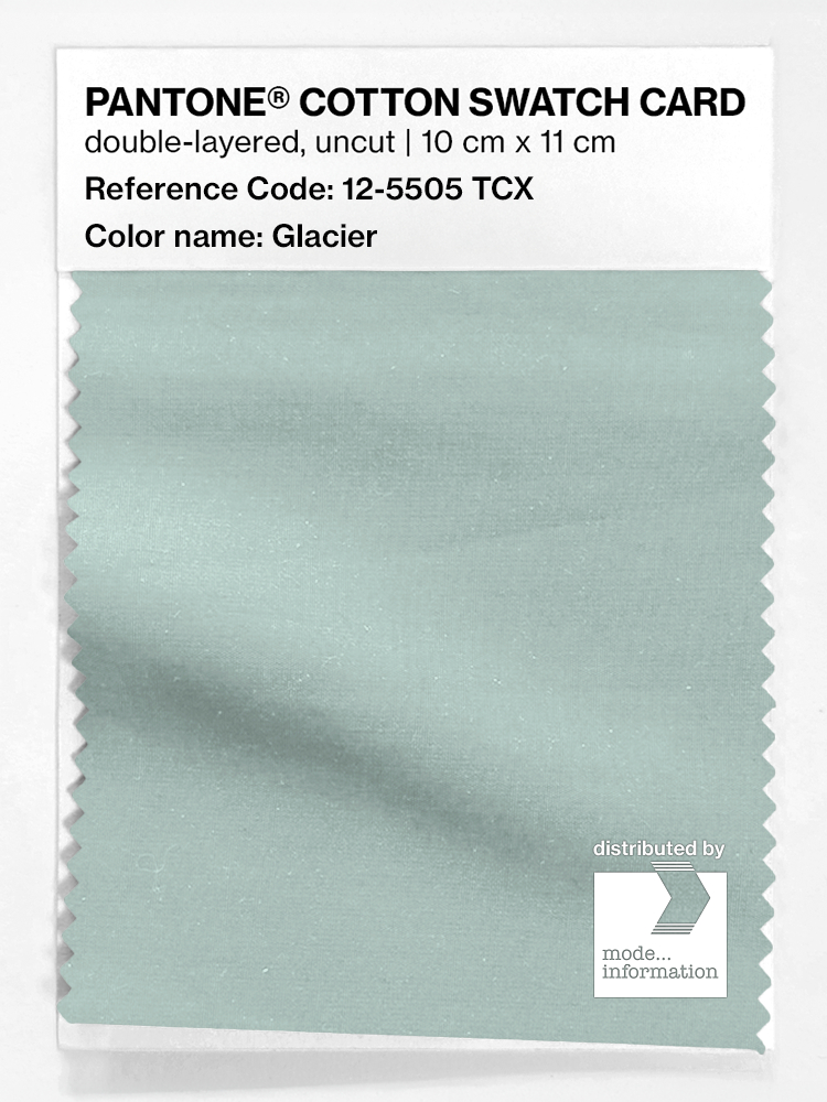 Artikelbild 1 des Artikels “PANTONE® COTTON SWATCH CARD 12-5505 TCX Glacier “