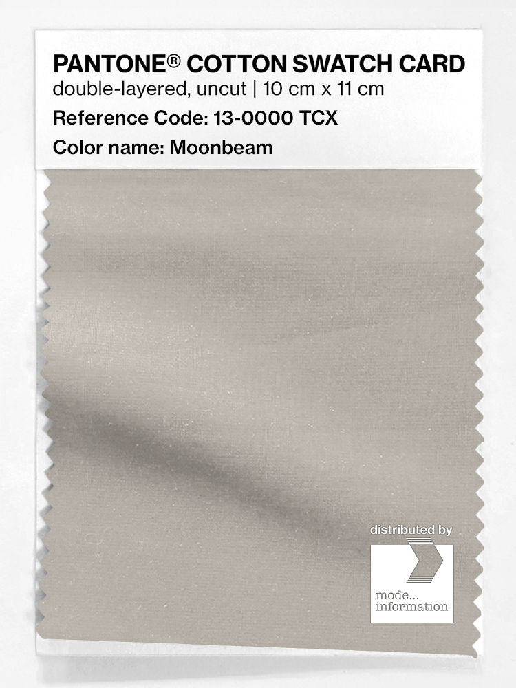 Artikelbild 1 des Artikels “PANTONE® COTTON SWATCH CARD 13-0000 TCX Moonbeam “