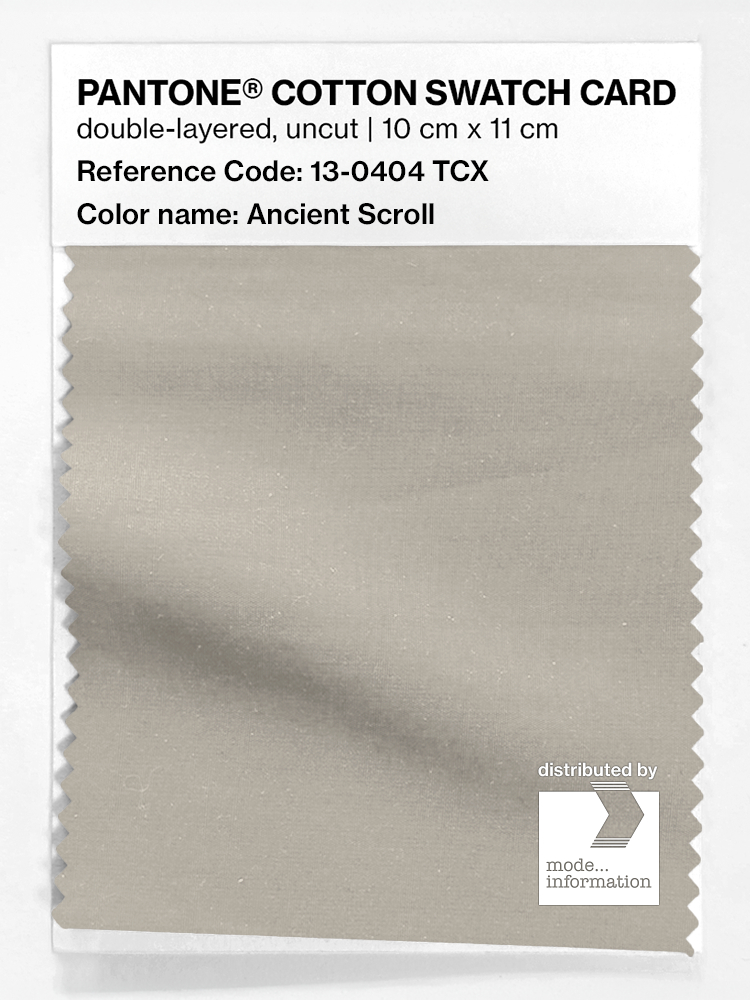 Artikelbild 1 des Artikels “PANTONE® COTTON SWATCH CARD 13-0404 TCX Ancient Scroll “