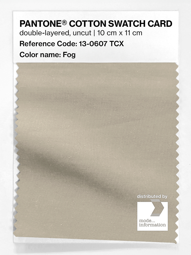 Artikelbild 1 des Artikels “PANTONE® COTTON SWATCH CARD 13-0607 TCX Fog “