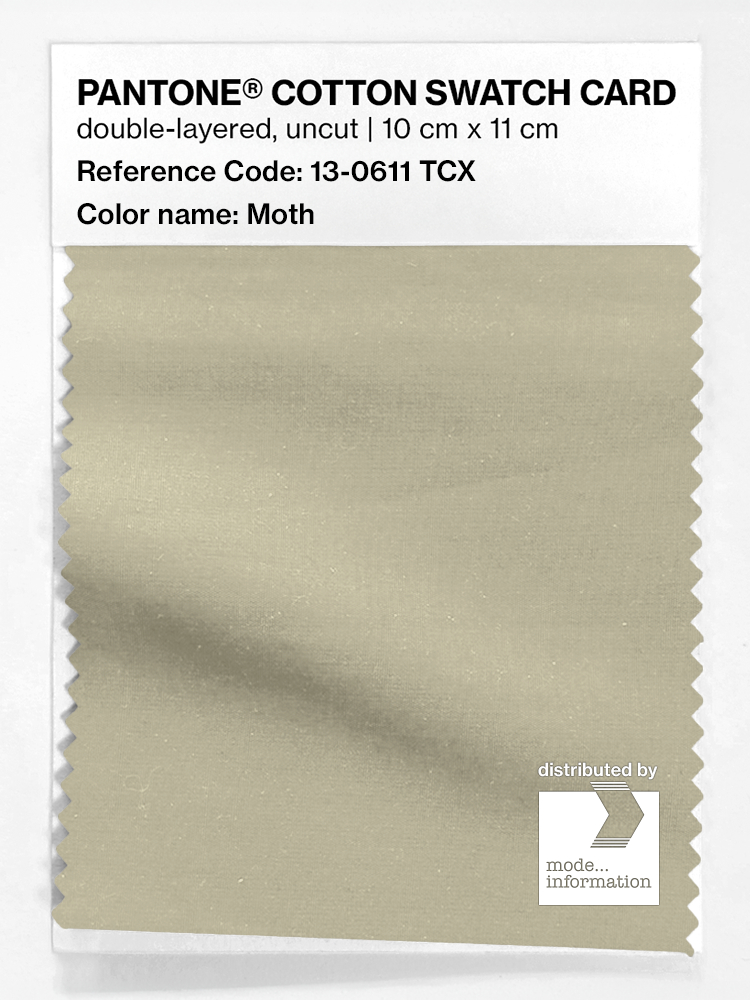 Artikelbild 1 des Artikels “PANTONE® COTTON SWATCH CARD 13-0611 TCX Moth “