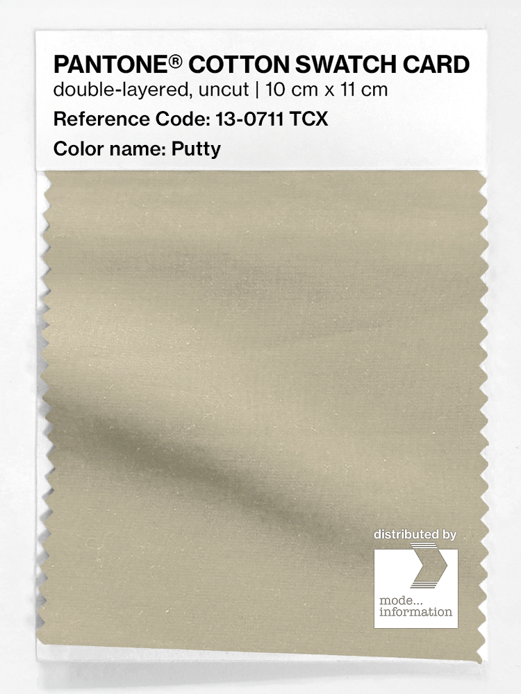 Artikelbild 1 des Artikels “PANTONE® COTTON SWATCH CARD 13-0711 TCX Putty “
