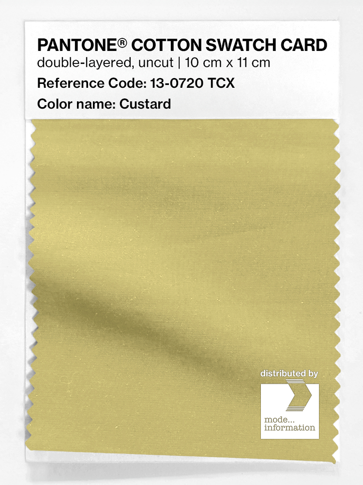 Artikelbild 1 des Artikels “PANTONE® COTTON SWATCH CARD 13-0720 TCX Custard “