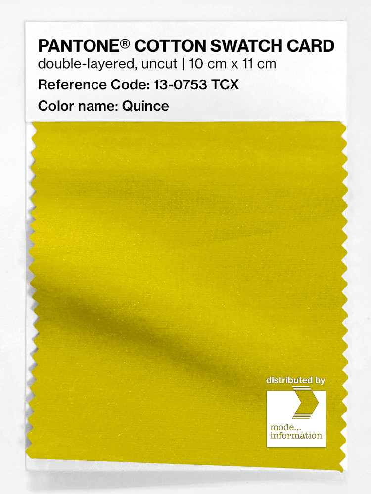 Artikelbild 1 des Artikels “PANTONE® COTTON SWATCH CARD 13-0753 TCX Quince “