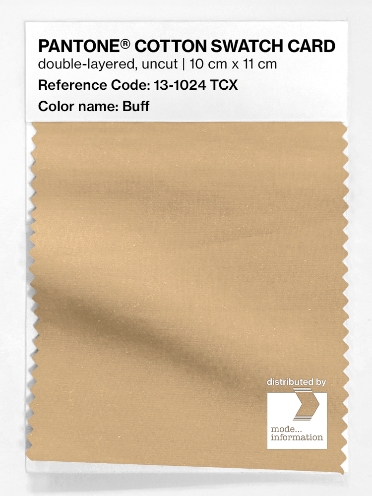 Artikelbild 1 des Artikels “PANTONE® COTTON SWATCH CARD 13-1024 TCX Buff “