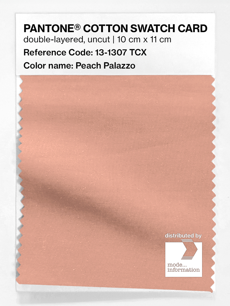 Artikelbild 1 des Artikels “PANTONE® COTTON SWATCH CARD 13-1307 TCX Peach Palazzo “