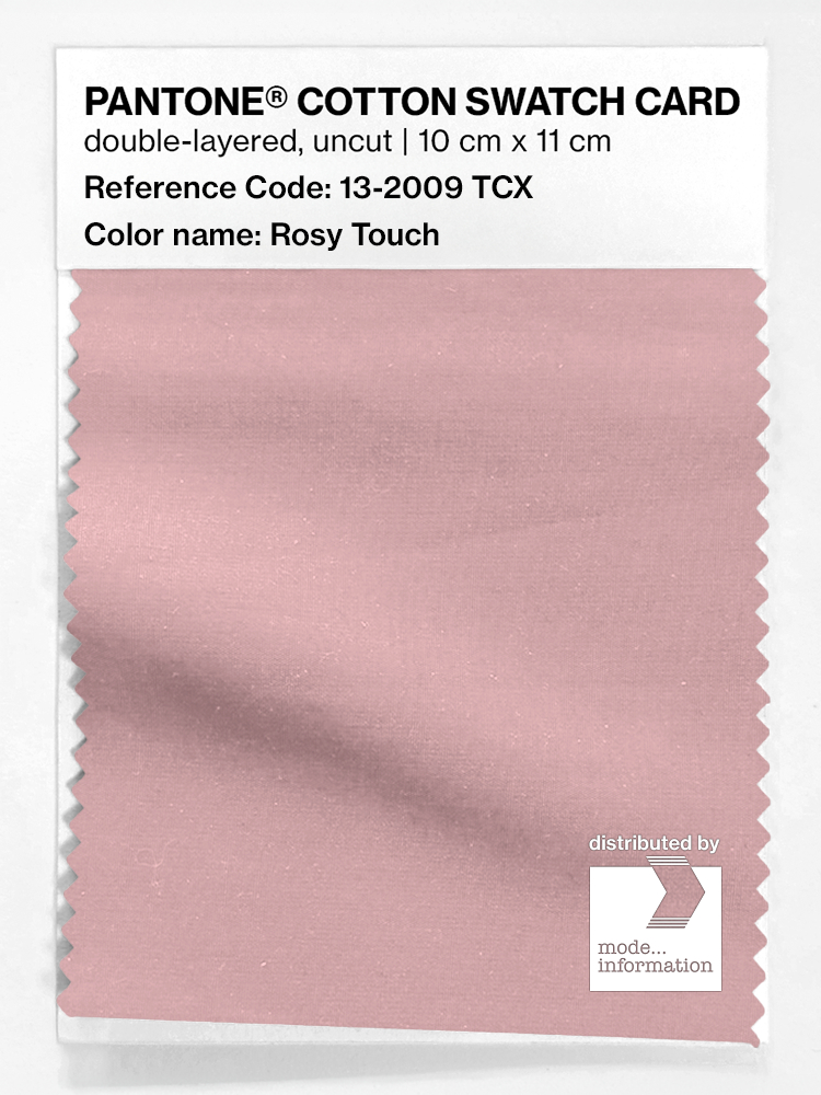 Artikelbild 1 des Artikels “PANTONE® COTTON SWATCH CARD 13-2009 TCX Rosy Touch “